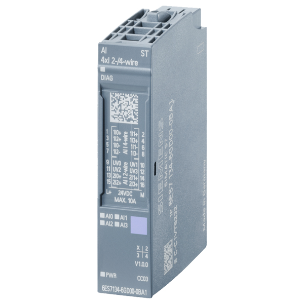 6ES7134-6GD00-0BA1 New Siemens SIMATIC ET 200SP Analog Input Module (Spare Part)